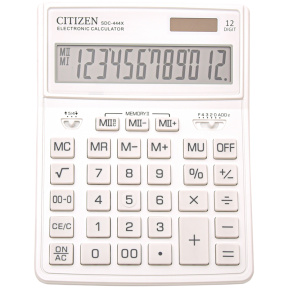 Калькулятор Citizen, белый