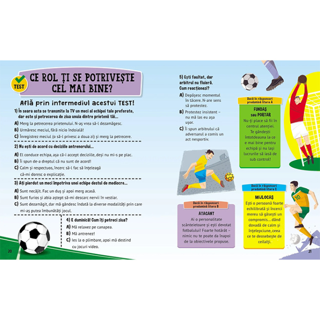 Cartea adevăraților campioni la fotbal