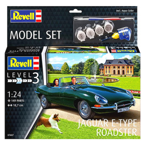 Kit de asamblare Jaguar E-Type Roadster, Revell