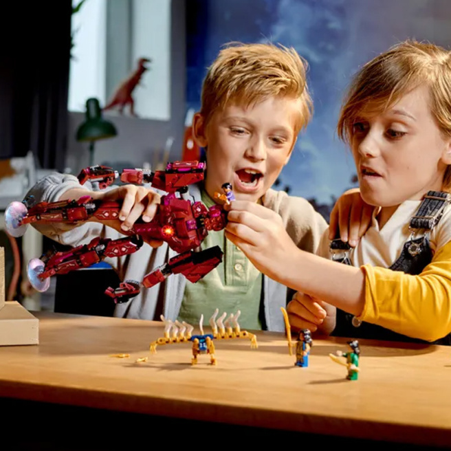 Конструктор LEGO Marvel Вечные перед лицом Аришема