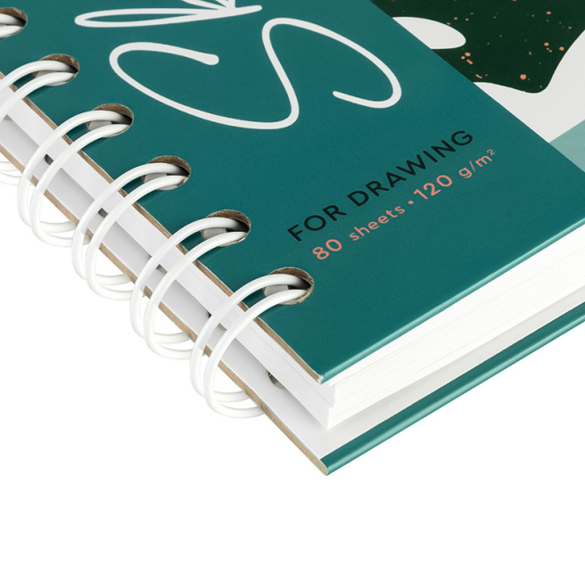 Sketchbook pe spirală А5 ArtSpace „Love and hope”