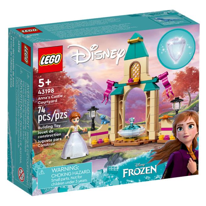 Конструктор LEGO Disney Двор замка Анны