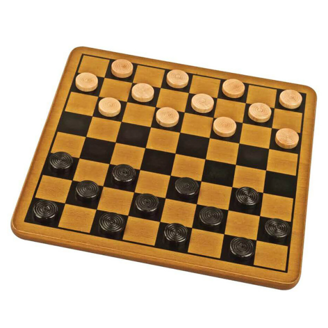Настольная игра, деревянные шашки и крестики-нолики Spin master