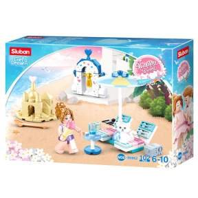 Set de construcție Sluban Plaja Paradisului