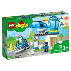 Constructor LEGO DUPLO Secție de poliție și elicopter