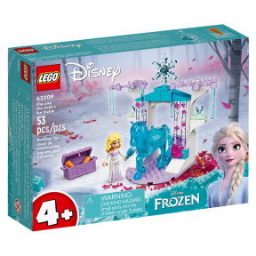 Constructor LEGO Disney Elsa și grajdul de gheață