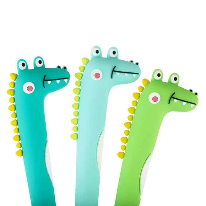 Pix cu bila MESHU "Alligators" albastru 0,7 mm
