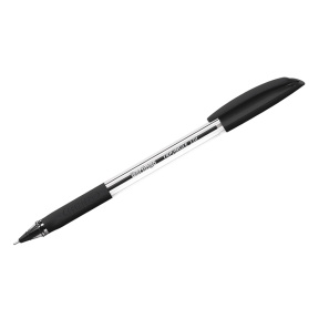 Ручка шариковая Berlingo "Triangle 110" черная, 0,7мм, трехгран., грип