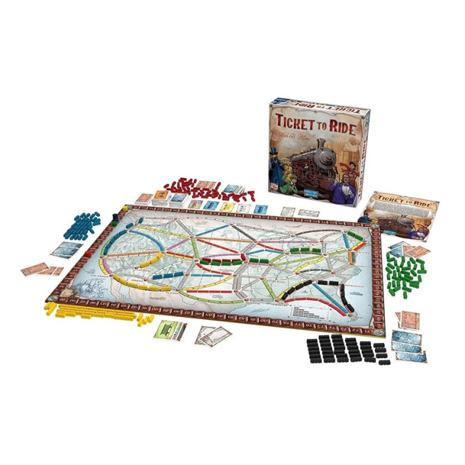 Joc de societate "Ticket to Ride"