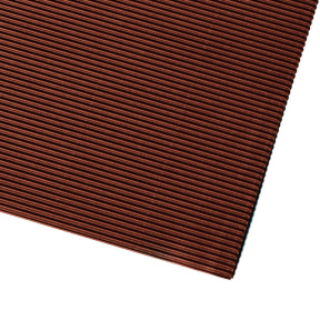 Carton color ondulat Brown- 50x70cm, 328gr