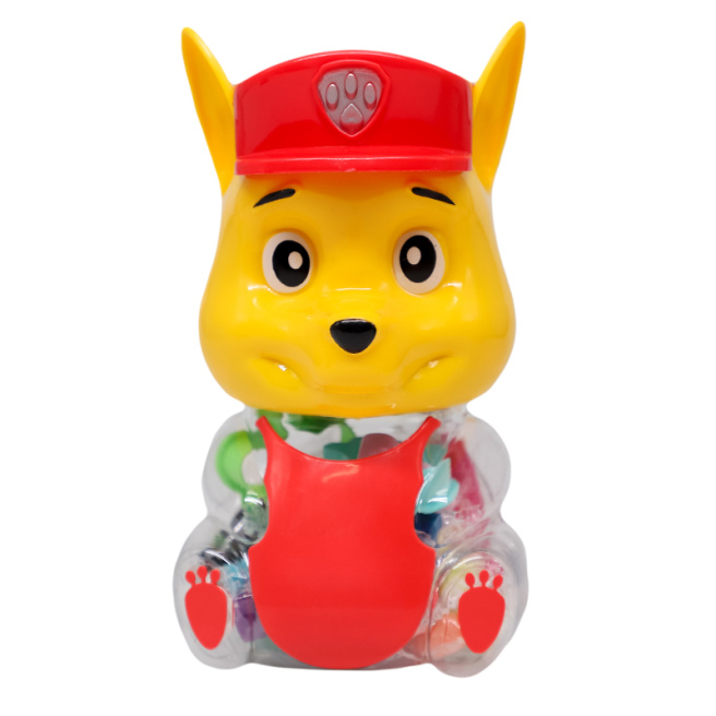 Plastilină în găletușă roșie "Paw patrol"