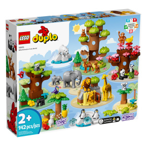 Constructor LEGO DUPLO Animale sălbatice care locuiesc pe pamânt