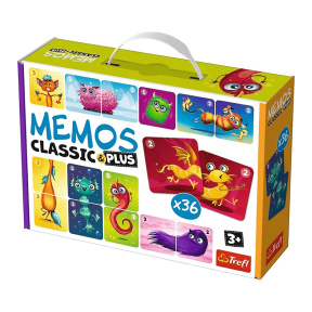 Joc de societate Memos classic&plus Cute monsters