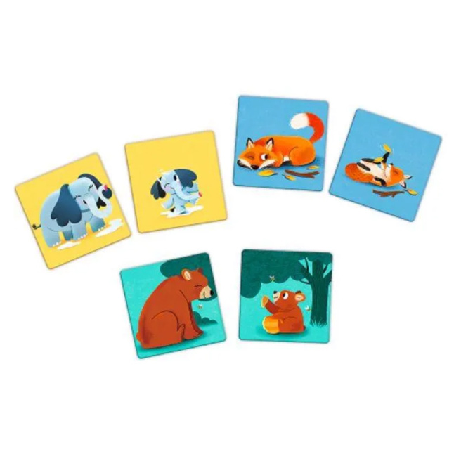 Игра настольная Memos Maxi Animal Parents and children