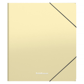 Mapă cu elastic A5+ ErichKrause Matt Pastel, galbenă