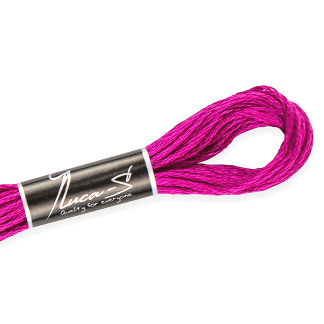 Fire pentru brodat, culoare Roz-cyclamen