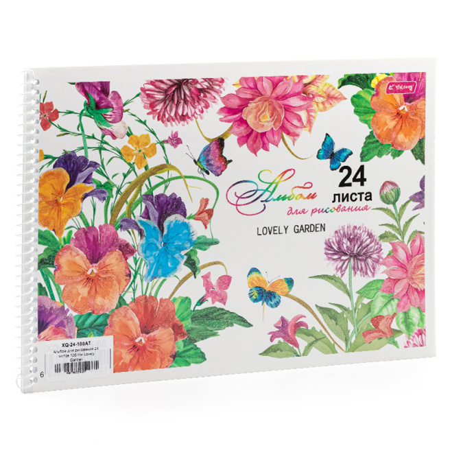 Album pentru desen 24 p 100 gr/m Lovely Garden