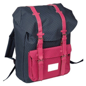 Школьный рюкзак Zi-Bi Simple Pink Belt