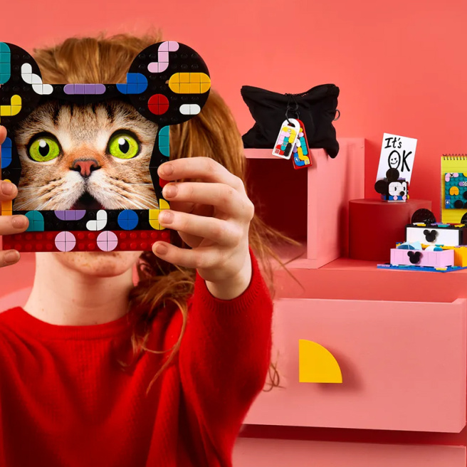 Constructor LEGO DOTS Mickey Mouse & Minnie Mouse Back-to-School Project Box
