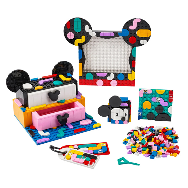 Constructor LEGO DOTS Mickey Mouse & Minnie Mouse Back-to-School Project Box