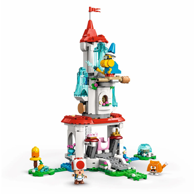 Constructor LEGO Super Mario Cat Peach Suit and Frozen Tower Expansion Set