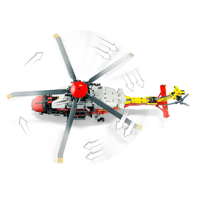 Constructor LEGO Technic Airbus H175 Rescue Helicopter