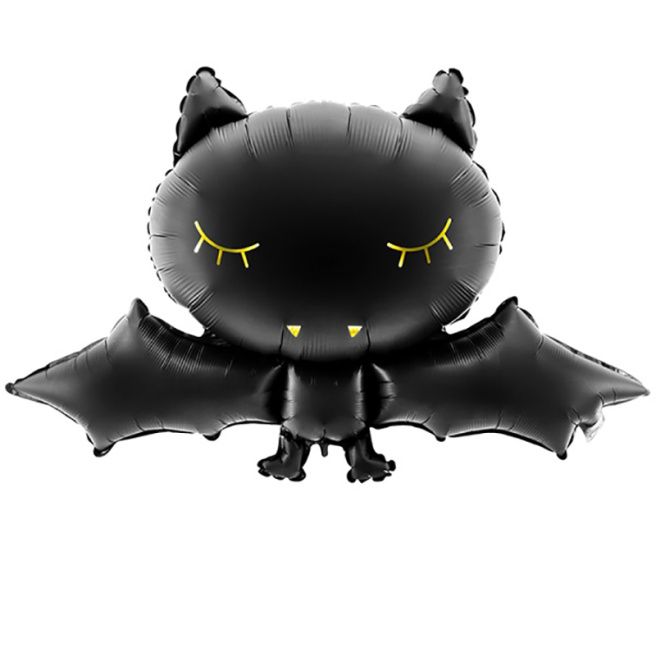 Balon folie figurina Liliac, Halloween, negru