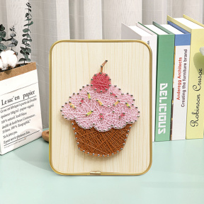 Set pentru creație String Art "Cupcake"