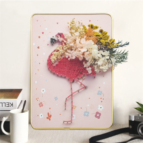 Set pentru creație String Art "Flamingo. Be happy"