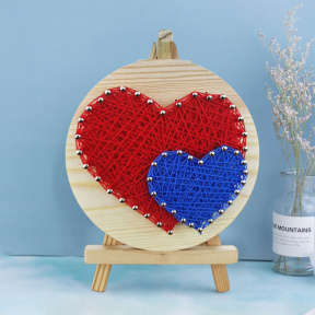 Set pentru creație String Art "Inimi"