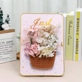 Set pentru creație String Art "Coșuleț pentru flori"