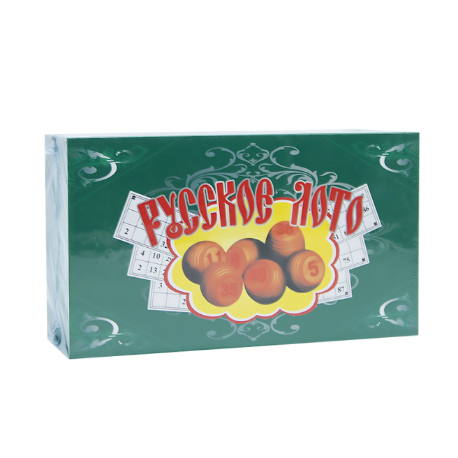 Настольная игра "Русское Лото" 23x13x7 см