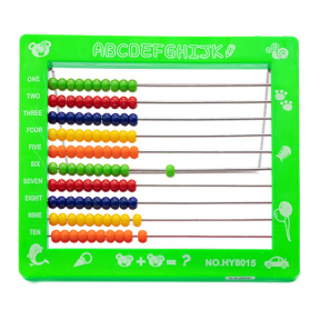 Счеты детские зеленые