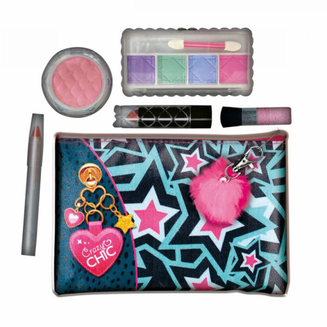 Набор для макияжа в сумочке Crazy Chic Clementoni