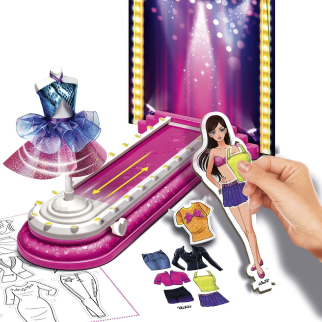 Набор для творчества Fashion Collection Crazy Chic, Clementoni