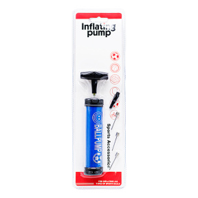 Pompă pentru minge cu set de ace, albastru