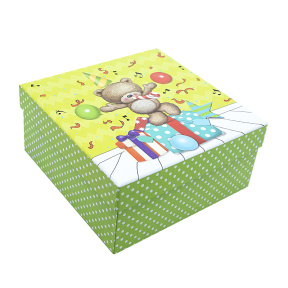 Cutie cadou, verde 20x20x9.5