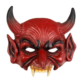 Semi-mască din spumă "Diavolul"
