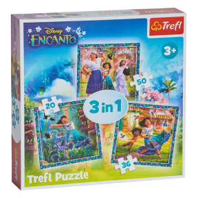 Encanto magic, 4în1 puzzle