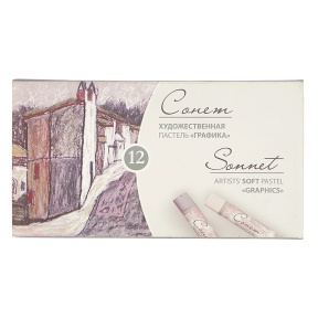 Set pastel uscat "Sonet" 12 culori