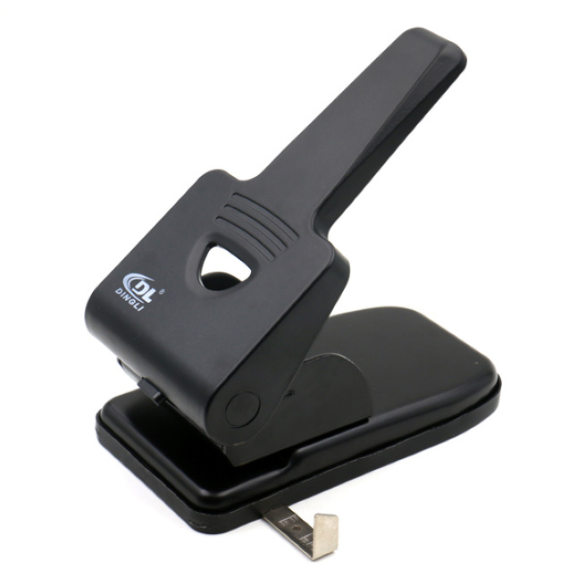 Perforator (până la 70 foi) din metal, negru