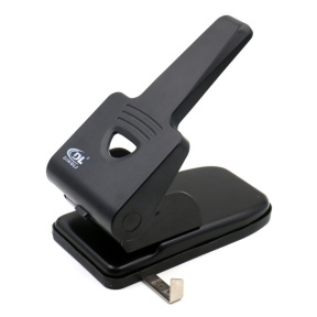 Дырокол (до 70 листов), металлический, черный