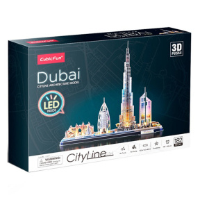 Dubai, 3D Puzzle Led