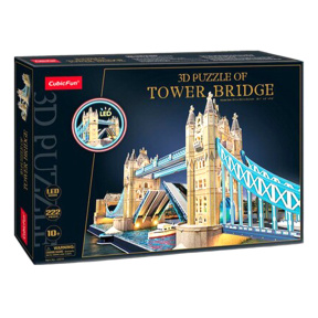 Puzzle 3D Tower Bridge, Led