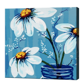 Romanițe mari, 20х20 cm, pictură pe numere