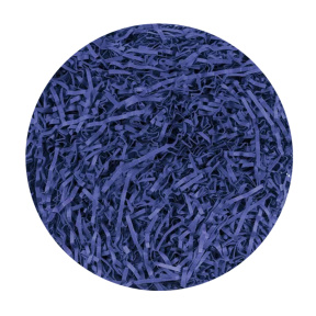 Наполнитель бумажный для подарков 100г, темно-синий