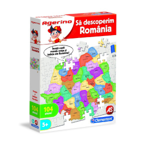 Joc educativ Agerino - Să descoperim România (RO)