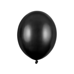 Balon, 30 cm, negru metal