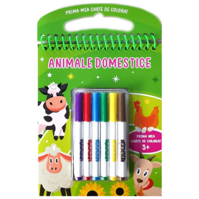 Animale domestice 3+ (cu carioci)
