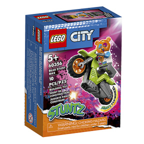 Constructor LEGO City Bicicleta ursulețului pentru trucuri